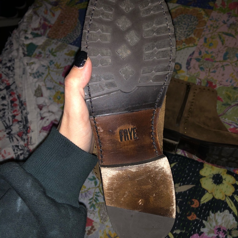 Frye studded booties *only worn once* - Picture 2 of 2